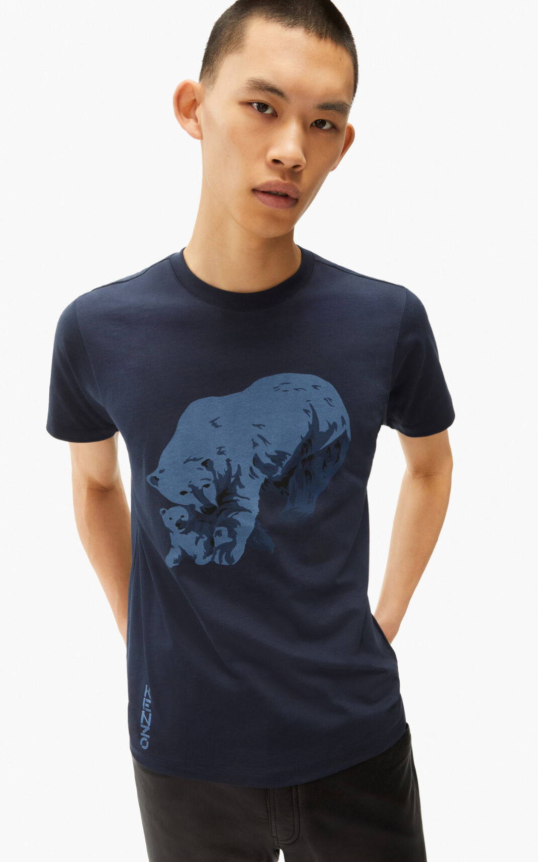 Kenzo The Vinter Capsule Polar Bear T Shirt Herr | 08452-XKYT